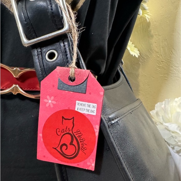 ❤️SOLD❤️Vintage Coach Black Legacy Zip Bag #9966 - Picture 10 of 10